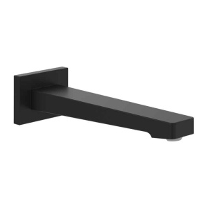 Pipă de umplere pentru cadă Villeroy&Boch, Architectura Square, 21 cm, negru mat
