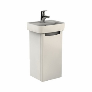 Set mobilier si lavoar, Kolo Geberit Group, Rekord, 40 cm, alb lucios