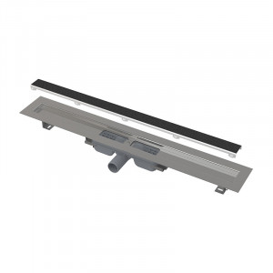 Set rigola de dus cu capac faiantabil, Alcadrain, APZ115 MARBLE LOW 55 cm