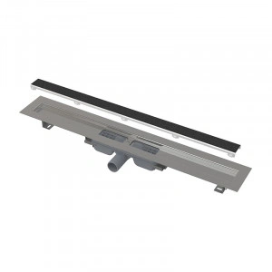 Set rigola de dus cu capac faiantabil, Alcadrain, APZ115 MARBLE LOW 55 cm