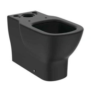 Vas Wc stativ Ideal Standard, Tesi AquaBlade®, back-to-wall, negru mat