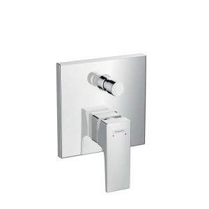 Baterie cada-dus incastrata Hansgrohe, Metropol, crom