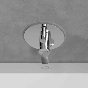 Baterie cadă-duș Villeroy&Boch, Architectura, montaj încastrat, parte vizibilă, crom - Img 6