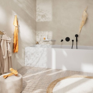 Baterie dus Hansgrohe, DuoTurn S, negru mat - Img 2