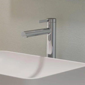 Baterie înaltă de lavoar cu ventil pop-up Hansgrohe, Zesis S 230 CoolStart, crom - Img 3