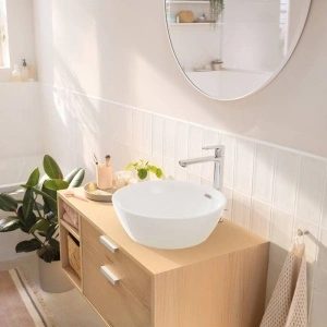Baterie lavoar cu ventil, Hansgrohe, Rebris S 240, crom - Img 4