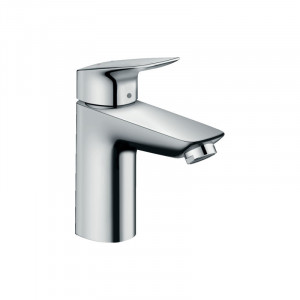 Baterie lavoar Hansgrohe, Logis 100, cu ventil, crom