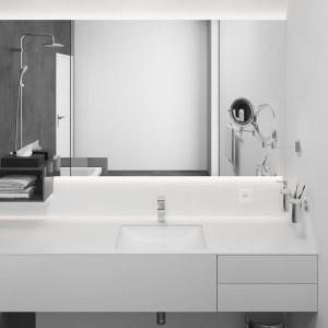 Baterie lavoar, Hansgrohe, Vernis Shape 100, cu ventil pop-up, negru mat - Img 6