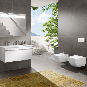 Bideu suspendat Villeroy & Boch, Venticello, alb - Img 3