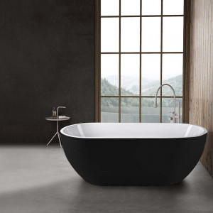 Cada freestanding, Florida, Aura Black 170, negru - Img 3