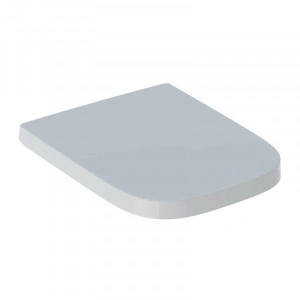 Capac WC, Geberit, Selnova Square, cu Soft Close si Quick Release, 44,5 x 35,5 cm, alb