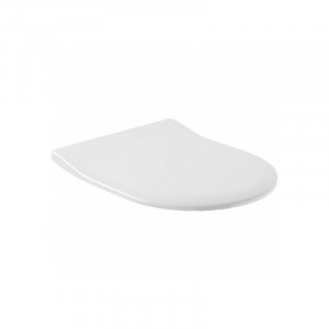 Capac WC Villeroy & Boch, Subway, slim, soft close, alb alpin