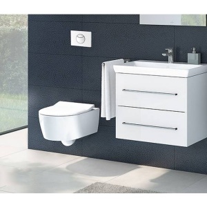 Clapeta Villeroy & Boch, ViConnect, actionare dubla, 20 x 14 x 5 cm, alb - Img 5