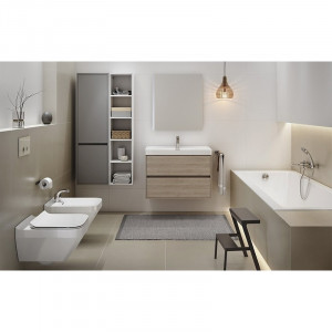 Lavoar pentru mobilier,Cersanit, Crea, 50 cm, alb - Img 6