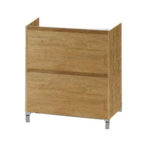 Mobilier stativ pentru lavoar, Fluminia, Lizi, 60 cm, rovere naturale