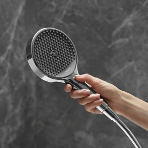Para de dus Hansgrohe, Rainfinity 130, crom - Img 3
