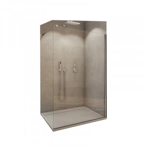 Paravan de dus SanSwiss, Easy, 70 x h200 cm, profil crom lucios - Img 2