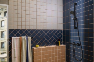 Set de duș 95 Hansgrohe Activera Select S EcoSmart, 2 jeturi, cu bară de duș 65 cm, negru mat - Img 3