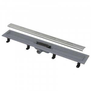 Set rigola de dus, AlcaDrain Simple, cu capac, 85 cm