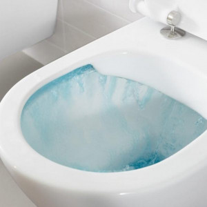Set vas WC stativ Villeroy & Boch, O.Novo, direct flush, cu rezervor si capac soft close, alb - Img 4