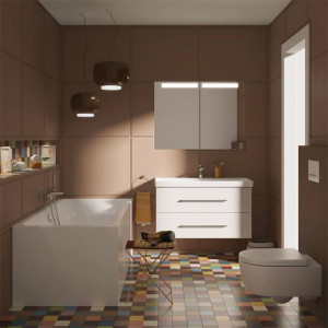 Set vas wc suspendat, Villeroy & Boch, Avento, direct flush, cu capac soft close, quick release, alb alpin - Img 3
