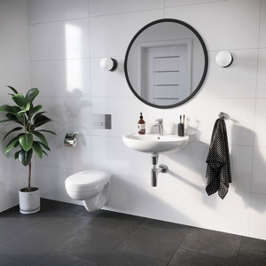 Vas WC suspendat, Kolo, Idol, alb - Img 3