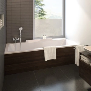 Baterie cada-dus, Hansgrohe, Logis, crom - Img 5