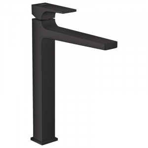 Baterie lavoar cu ventil, Hansgrohe, Metropol 260, negru mat