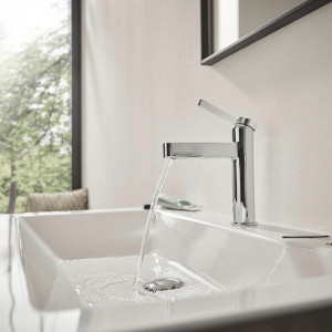 Baterie lavoar, Hansgrohe, Finoris 100, crom - Img 6