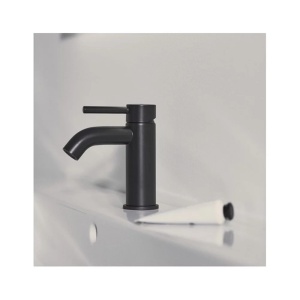 Baterie lavoar Ideal Standard Ceraline cu ventil metalic Pop-Up negru mat - Img 4