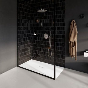 Braț de duș Villeroy&Boch, Universal Showers, rotund, 40 cm, brushed nickel - Img 5