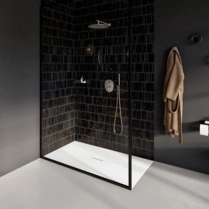 Braț de duș Villeroy&Boch, Universal Showers, rotund, 40 cm, brushed nickel - Img 5