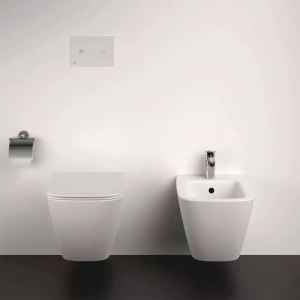 Capac WC Ideal Standard i.life S slim softclose alb lucios - Img 4