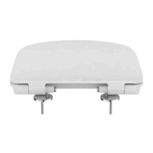Capac WC Ideal Standard, pentru WC Tesi RimLS+, cu soft close și quick release, alb - Img 3