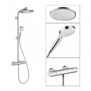 Coloana dus termostata Hansgrohe, Crometta S240, crom - Img 4