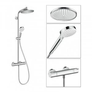 Coloana dus termostata Hansgrohe, Crometta S240, crom - Img 4