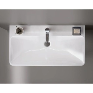 Lavoar Geberit, Smyle Square, 60 cm, alb - Img 6