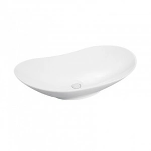 Lavoar pe blat Fluminia, My Pleasure, alb, 63.5 x 37.5