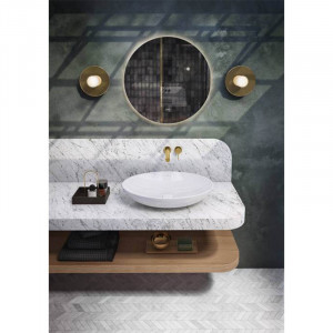 Lavoar pe blat, Villeroy & Boch, Loop & Friends, oval, 62 cm, alb - Img 3