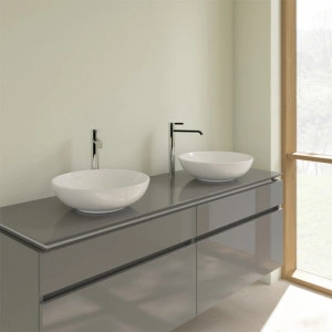 Lavoar pe blat, Villeroy & Boch, Loop & Friends, rotund, 42 cm, alb - Img 4