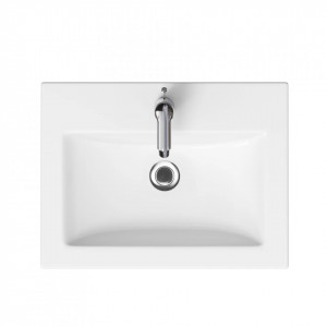 Lavoar pentru mobilier Cersanit, Como, 60 cm, alb - Img 3
