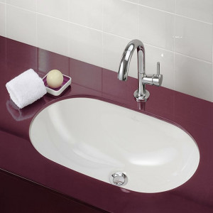 Lavoar sub blat Villeroy & Boch, O. Novo, oval, 60 cm, alb alpin - Img 3