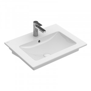 Lavoar Villeroy & Boch, Venticello, suspendat, dreptunghiular, 60 cm, alb alpin