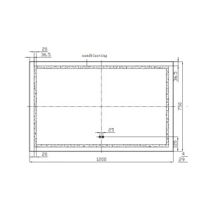 Oglinda Fluminia, Ando 120, dreptunghiulara, cu iluminare LED - Img 3