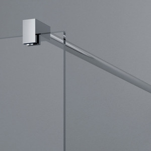 Paravan de dus SanSwiss, Easy, 70 x h200 cm, profil crom lucios - Img 3