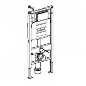 Rama Geberit, Duofix, pentru WC suspendat, 112 cm, cu rezervor incastrat SIGMA 12 cm - Img 3