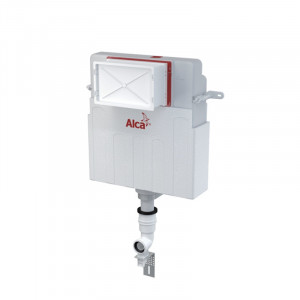 Rezervor wc incastrat AlcaDrain, Basicmodul, pentru montare in zidarie, pentru wc stativ