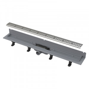 Rigola de dus, Alcadrain, Wall, cu gratar, 65 cm