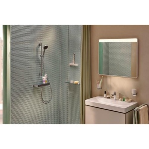 Set de duș 95 Hansgrohe Activera Select S EcoSmart, cu bară de duș 65 cm, crom - Img 6