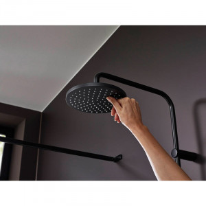 Set de dus, Hansgrohe, Vernis Shape 200, 1 jet, Reno, fara baterie, negru mat - Img 6